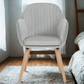 Chaise Vanytia Alma – Chaise avec accoudoirs et pieds en bois
