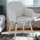 Chaise Vanytia Alma – Chaise avec accoudoirs et pieds en bois