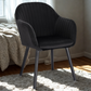 Chaise Vanytia Alma – Chaise avec accoudoirs et pieds en bois