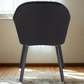 Chaise Vanytia Alma – Chaise avec accoudoirs et pieds en bois